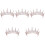 5Pz Tiara Nuziale Accessorio 3