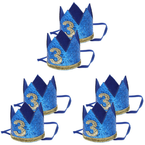 6Pz Cappello Primo Compleanno Bambino in 1