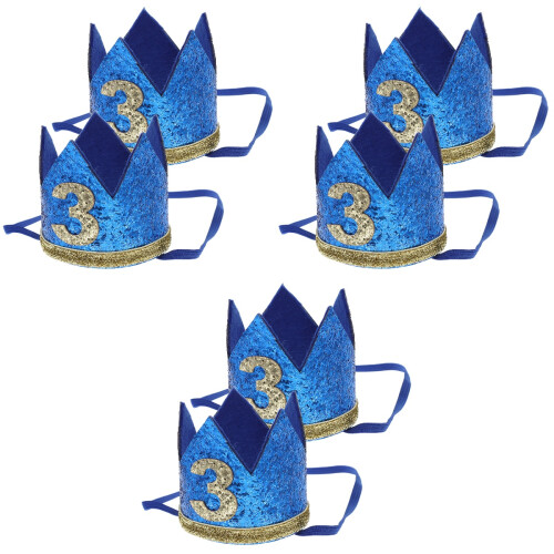6Pz Cappello Primo Compleanno Bambino in 2