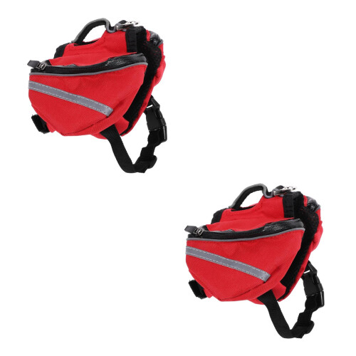 2Pz Zaino Per Con Imbracatura E Riflettente Notturna 2