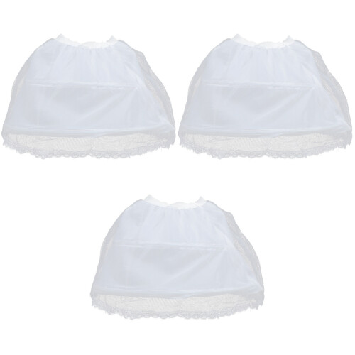 3Pz Petticoat Per Ragazze Sottogonna Cosplay E Sposa 2