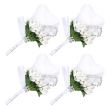 12St Wedding Rose Corsage Broche Elegantie Voor Bruidsviering