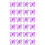 200St Mesh Applique Paars - DIY Craft En Bruiloft Versiering 5