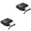 2St Compacte Draagbare Auto Verwarming Windscherm Ontdooier Zwart 4