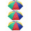3St Draagbare Outdoor Vissershoed Multi Hoed & 8