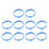 30St Blauwe Kinder Siliconen Armband Feest 1