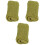 3St Multifunctionele Baby Swaddle Wrap Met Textuur Groen 3