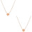 2St Daisypendant Ketting Rose Vrouwen Comfortabel 6