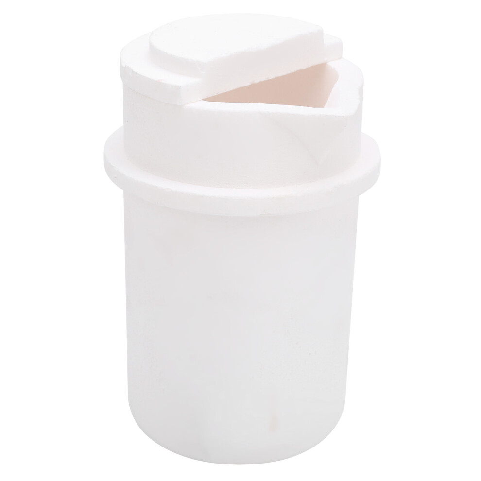 Quartz 1Kg Melting Crucible With Lid For Metal Refining Gold Silver Platinum 4231359881057