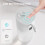 Automatic Infrared Foaming Soap Dispenser 350mL Black White Gray 8