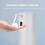 Automatic Infrared Foaming Soap Dispenser 350mL Black White Gray 9