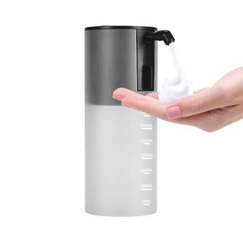 Automatic Infrared Foaming Soap Dispenser 350mL Black White Gray 2
