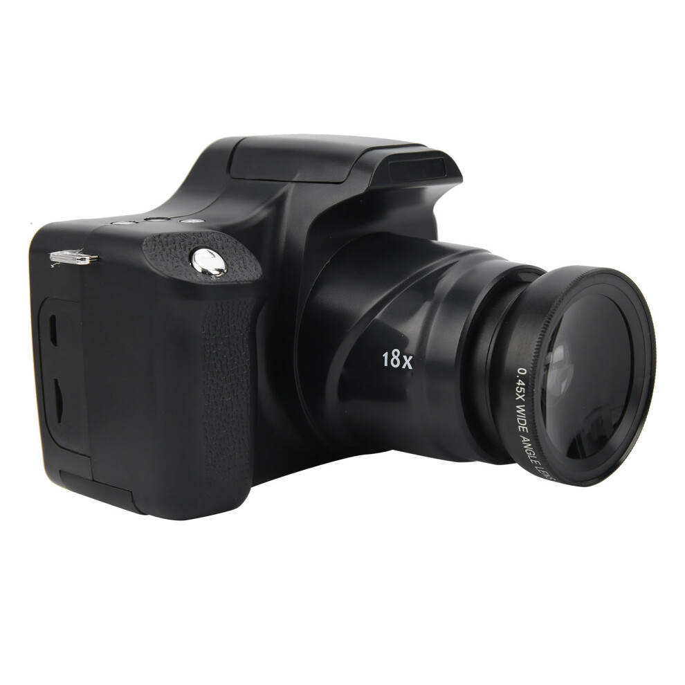 Long Focal 18X Zoom 3.0In Lcd Hd Slr Camera W/Wide Angle Lens 8401359881692