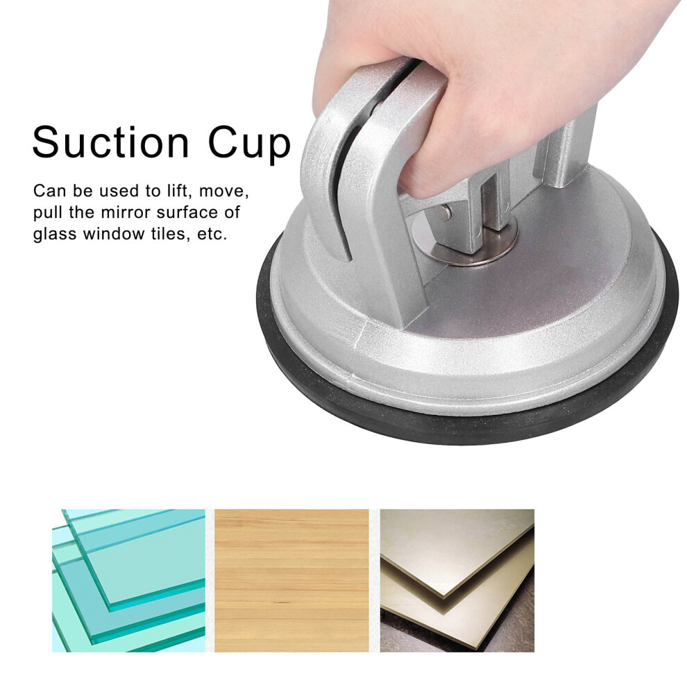5Inch Suction Cup Vacuum Lifter For Glass Marble & Floor Tiles Heavy-Duty Tool 4151359881843