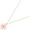 4Stk Halskette Kirschblumen Design Pink Legierung Schmuck 10