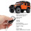 Rechargeable 24V 3.0 Ah Lithium Battery Compatible with Power Tools Red 4