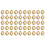 50Pcs.M6 Countersunk Head Screw Washers Pure Copper for Industrial 11