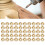 50Pcs.M6 Countersunk Head Screw Washers Pure Copper for Industrial 9