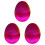 18Stk Glow Eier Rosé LED Party Deko Robuste Requisiten 2