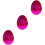 18Stk Glow Eier Rosé LED Party Deko Robuste Requisiten 5