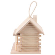 2Stk Natürliches Vogel Schlafhaus Holz Vogel Nest Für Outdoor
