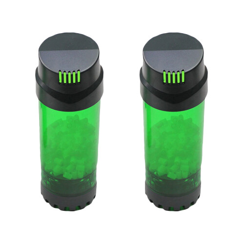 2Stk Aquarienfilter Mehrfachfilter Effektiv 1