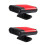 2Stk Auto Heizgerät Rot 12V Defroster Heizlüfter Für Frontscheibe 5