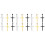 9Paare Cross Dangle Ohrringe Unisex Für 4