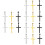 9Paare Cross Dangle Ohrringe Unisex Für 6