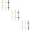 9Paare Cross Dangle Ohrringe Unisex Für 9