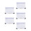 5Stk Goldfarbener Tischkalender Englisch Mit Elegantem Design 4