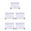 5Stk Goldfarbener Tischkalender Englisch Mit Elegantem Design 5