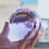 2Stk Kristall Kugel Sphere Violett Für Meditation 9
