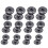 495Stk Silberne Metallknöpfe Dekorative Stoffaccessoires 10