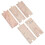 2Sets Khaki Wandgroeimeter DIY Maatstaaf Kinderkamer Decor 9