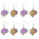 4Paren Paar Brain Oorbellen Mode Dangle Dames Diverse Kleuren 5