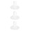 3St Wit Fishtail Onderrok Tutu Bruidsjurk Elastisch Draagbaar 9
