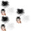 6St Multifunctionele Dames Fascinator Clip Bruids- En Feestmode 7
