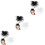 6St Multifunctionele Dames Fascinator Clip Bruids- En Feestmode 5