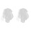 2St Bruiloft Hoofdband Wit Net Bruid Vintage Hoofdaccessoire 3