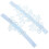 3Sets Sky-Blue Kanten Jarretels Bruid Elastische Trouwaccessoires 1