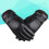 2Pcs Men Touchscreen Gloves Black PU Warm Driving Gloves 10