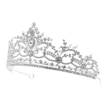 2Stk Silberne Brautkrone, Langlebig Und Elegant Für Hochzeiten