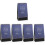 5Stk Feiner Stehender Kalender Blau Mit Einfachem, Glattem 5