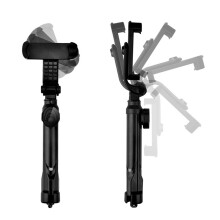 3Stk Leichter Selfie Stick Stativ Schwarz Aus Robustem Material