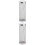 2Stk Edelstahlfilterbeutel Für Aquarium Mesh Filter Silber 6