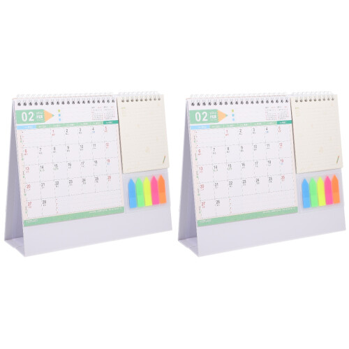 2Stk 2022 Bürokalender Monatsplaner 1