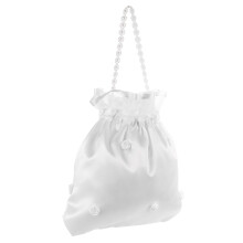 2Stk Satin Bridesmaid Weiß Mit Für Hochzeitsfeier