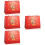 4Stk Roter Kalender 2023 Mit Spiralring, Und 7