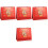 4Stk Roter Kalender 2023 Mit Spiralring, Und 3
